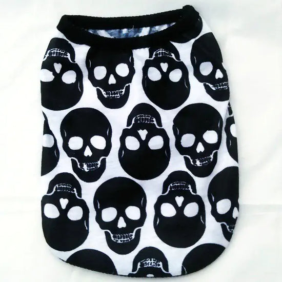 Skull Halloween Pet Clothes and Accessories