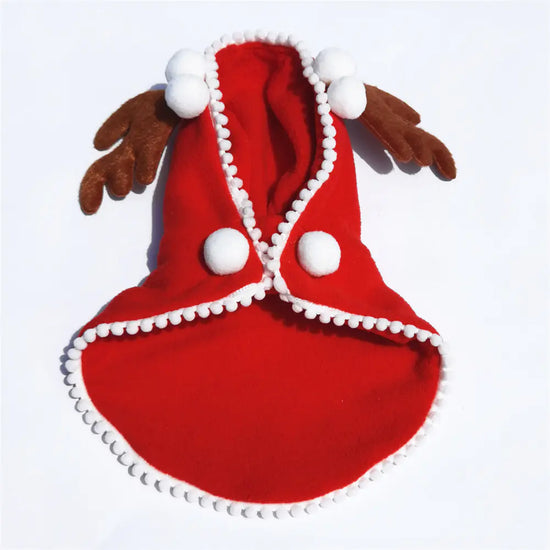 Hooded Pet Clothes for Halloween and Christmas