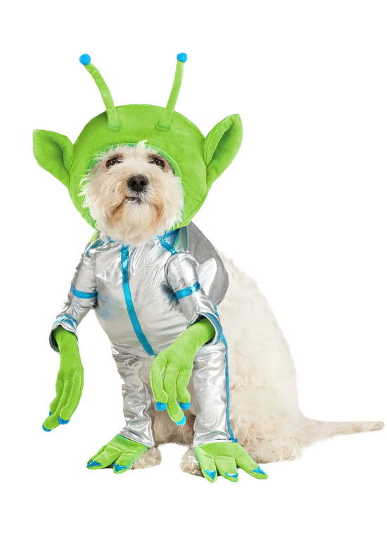 Green Alien Pet Costume S