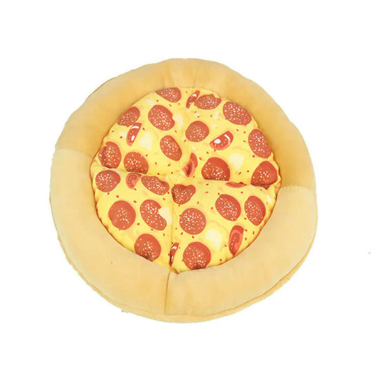 Bite-Resistant Sound Paper Pizza Pet Toy