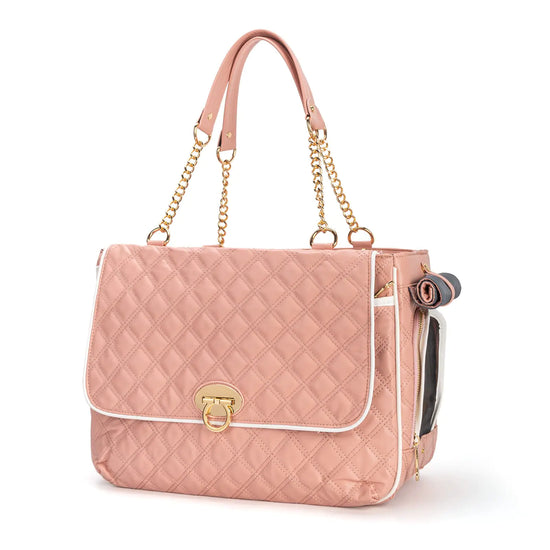 Fashion Pet Carrier Dogs Cat Small Animals Purse Bag Leather Pet Carriers Dog Puppy Kitten Tote Travel Handbag TSA Airline-Approved